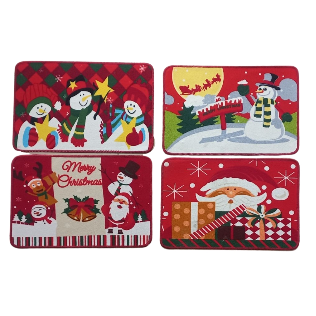 Χριστουγεννιάτικο Πατάκι-Χαλάκι Εξώπορτας Διάφορα Σχέδια 40x60cm